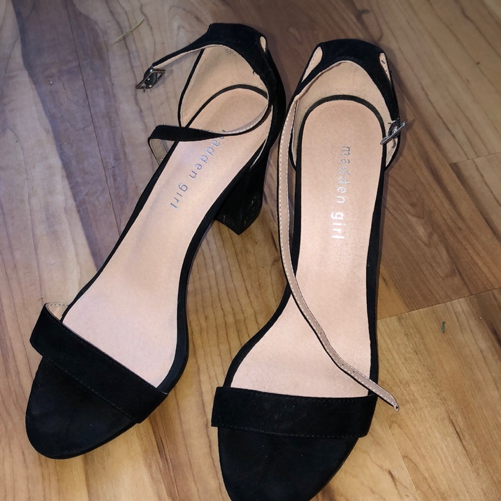 Strappy heels